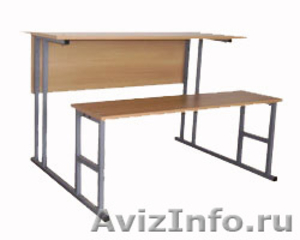 Школьная мебель - парты, столы, стулья, моноблоки - Изображение #2, Объявление #1020357