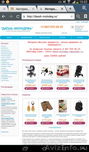 продается готовый бизнес интернет-магазин детских товаров - Изображение #1, Объявление #1022396