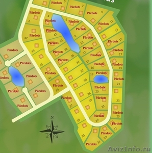 Земля в Сигулде (ижс, внж) в коттеджном поселке Аллажи, Латвия - Изображение #1, Объявление #1062036