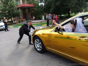 Заказ Золотого Мерседеса S-500 на свадьбу в Москве - Изображение #9, Объявление #1070857