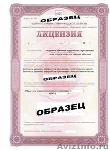 Готовые фирмы с бессрочной лицензией на лом черных и цветных металлов