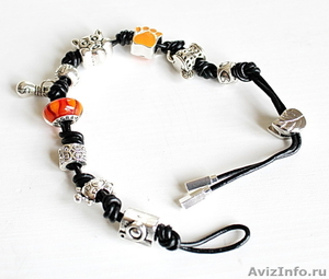 Кожаный браслет шнурок Pandora - Изображение #5, Объявление #1110173
