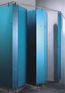 Нержавеющая фурнитура для кабин туалетных из стекла. Стеклянные перегородки - Изображение #5, Объявление #1115450