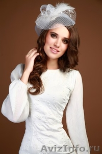 Свадебные шляпы, шляпки, вуалетки: пошив на заказ - Изображение #1, Объявление #1183047