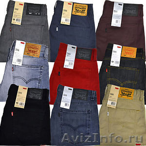 Мужские джинсы/брюки Levi's 40 пар оптом - Изображение #1, Объявление #1226761