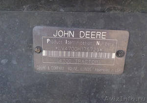 Трактор многоцелевой John Deere 4700 - Изображение #5, Объявление #1224014