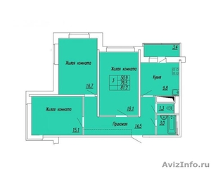 Продается 3-ком квартира в новом доме в Мытищи - Изображение #4, Объявление #1224857
