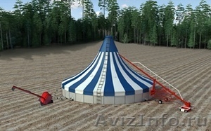Зернохранилища.  Кольцевые шатровые быстровозводимые  - Изображение #3, Объявление #1220700
