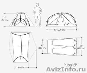 Палатка Marmot Pulsar 2P: вес 1,75 кг - Изображение #5, Объявление #1251315