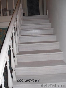 Дубовая лестница на заказ по индивидуальному проекту Москва - Изображение #3, Объявление #1289021