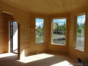 Прекрасный двухуровневый деревянный дом в благоустроенном коттеджном посёлке - Изображение #3, Объявление #1313538