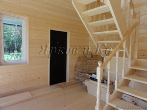 Прекрасный двухуровневый деревянный дом в благоустроенном коттеджном посёлке - Изображение #4, Объявление #1313538