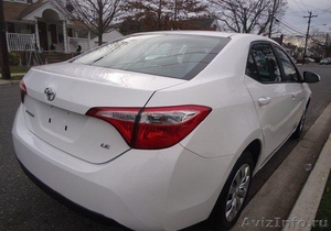 Toyota Corolla, 2014 модель белого цвета - Изображение #3, Объявление #1374193