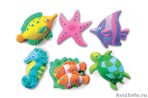 4M "Морские животные" на магнитах. Детский игровой набор для развития и творчест - Изображение #2, Объявление #1491102
