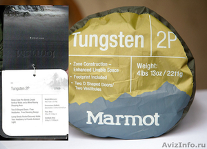 Палатка Marmot Tungsten 2P (зеленая). Дополнительный пол (футпринт) - в подарок. - Изображение #6, Объявление #1510433