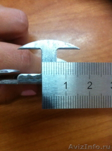 Кляммер рядовый для керамогранита толщиной 7-10 мм  из нерж t=1,2 - Изображение #1, Объявление #1507576