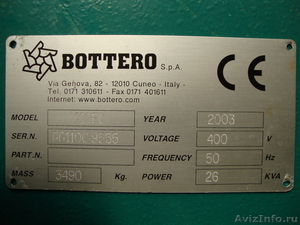 Станок по обработке кромки стекла Bottero 110FC - Изображение #2, Объявление #1555159