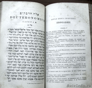 Редкое издание. Ветхий Завет, т.1 1877 год. - Изображение #9, Объявление #1473201