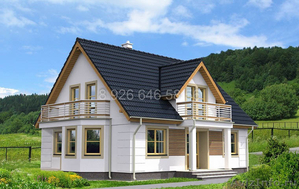 Красивый и прочный дом  из сип-панелей для круглогодичного размещения - Изображение #1, Объявление #1568154
