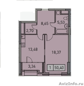 Продается однокомнатная квартира в ЖК "Эталон-Сити" - Изображение #7, Объявление #1595706