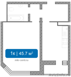 Продам 1-комнатную квартиру в мкр Центральный г. Долгопрудный - Изображение #1, Объявление #1599569