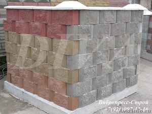 Вибропресс для производства блоков для забора декоративных цена Россия - Изображение #2, Объявление #1612825
