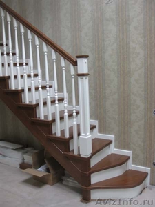 Изготовление деревянных лестниц на второй этаж заказать - Изображение #3, Объявление #1636449