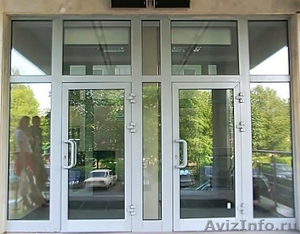 Алюминиевые двери - Изображение #1, Объявление #1385845