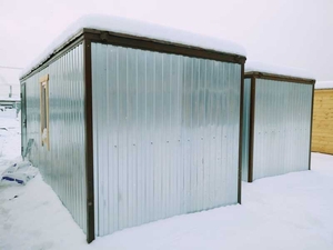 Блок контейнер (бытовка для строителей) Зимняя - Изображение #1, Объявление #1645903