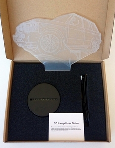 3D лампа - ночник Range Rover "Понторезка" - Изображение #1, Объявление #1659254