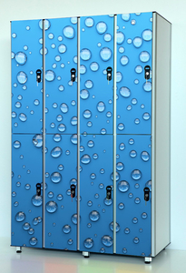 Шкафчики HPL для раздевалок отелей и спорткомплексов, шкафы локеры HPL бассейнов - Изображение #8, Объявление #1679569