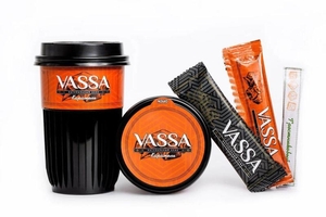 Кофе молотый VASSA в стакане с натуральным сиропом "Карамель". - Изображение #2, Объявление #1682245