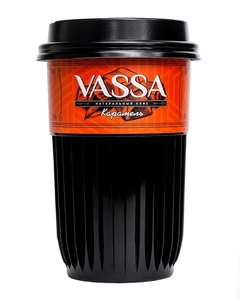 Кофе молотый VASSA в стакане с натуральным сиропом "Карамель". - Изображение #1, Объявление #1682245