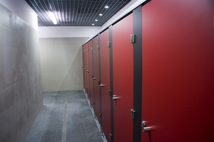 Система сантехнических перегородок HPL под ключ, для туалетов CNC обработка - Изображение #5, Объявление #1592693