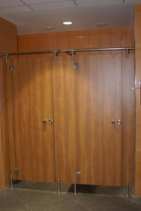 Система сантехнических перегородок HPL под ключ, для туалетов CNC обработка - Изображение #4, Объявление #1592693