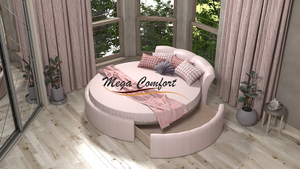 Круглая интерьерная кровать «Жемчужина» - Изображение #2, Объявление #1697366