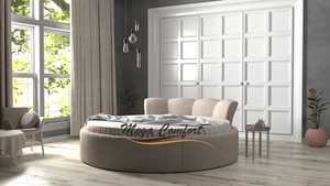 Круглая интерьерная кровать «Жемчужина» - Изображение #4, Объявление #1697366