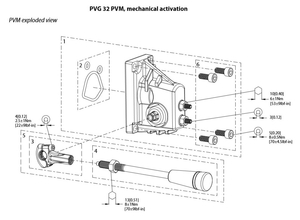 157B3171 PVM Ручка механический привод и уплотнения для PVG32 НАЛИЧИЕ! Зауэр Дан - Изображение #7, Объявление #1699917