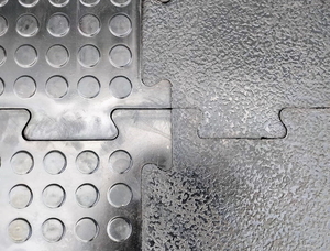 Промышленное напольное покрытие для цеха из резиновых модулей Double rubber  - Изображение #2, Объявление #1708552