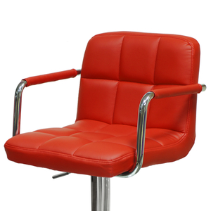 Барный стул FB N-69 Kruger Arm красная кожа - Изображение #2, Объявление #1721109