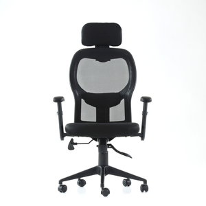 Кресло FB K-128 для персонала черная ткань черная сетка, газлифт 3кл - Изображение #2, Объявление #1721113