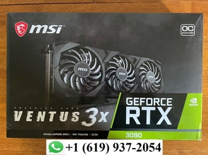 Msi Geforce RTX 3090 Ventus 3X 24G OC GDDR6X GPU - Изображение #1, Объявление #1738645