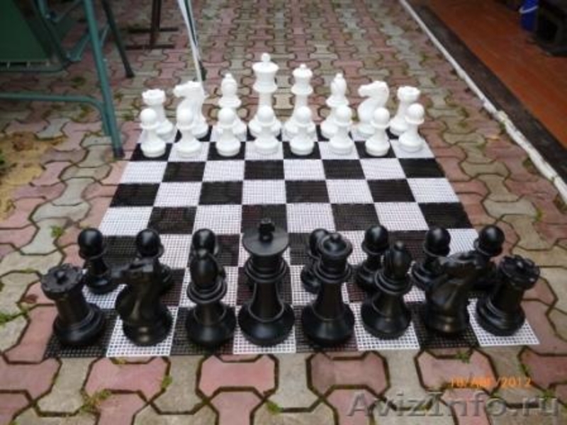 Шахматы большие напольные,  парковые садовые гигантские, уличные всесезонные - Изображение #2, Объявление #936540
