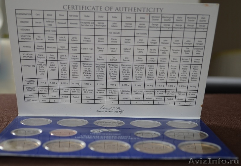 Продам американские монеты Филадельфия 2007 - Изображение #2, Объявление #969721
