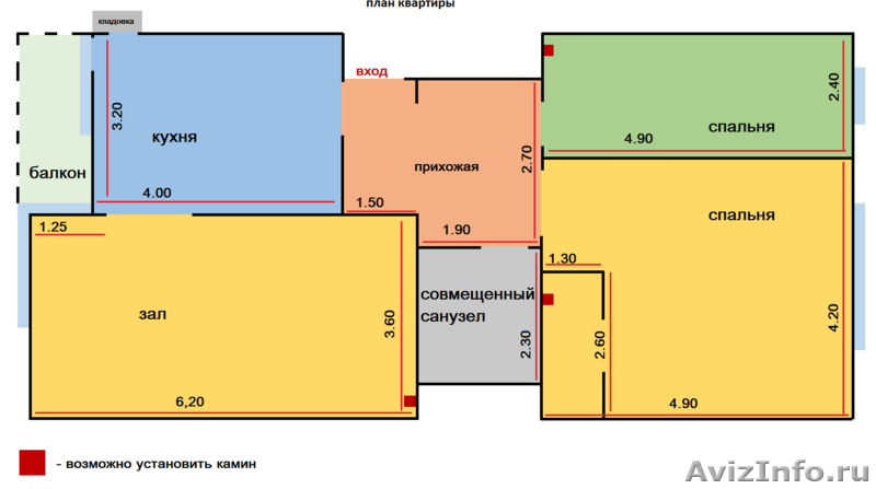 Продам собственную квартиру в Чехии  - Изображение #1, Объявление #1125824
