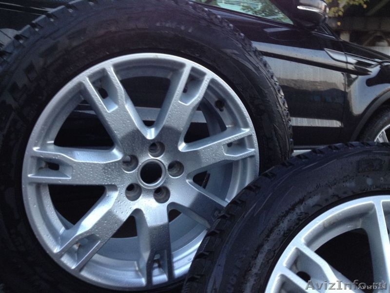 Range Rover Evoque диски R18 + зимняя резина - Изображение #1, Объявление #1156746