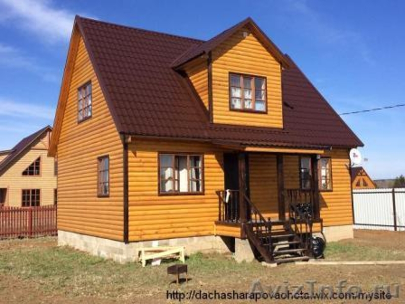 Загородный дом. КП "Южные дачи" ЖД ст. "Шарапова охота", 65 км от МКАД - Изображение #1, Объявление #1453436